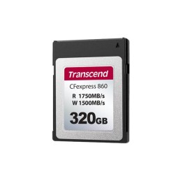 MEMORY COMPACT FLASH 320GB/CFE TS320GCFE860 TRANSCEND