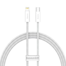 Cable Baseus Dynamic from Type-C to Lightning 20W 1.0m white CALD000002