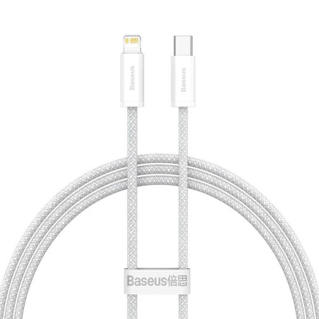 Cable Baseus Dynamic from Type-C to Lightning 20W 1.0m white CALD000002