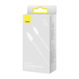 Cable Baseus Dynamic from Type-C to Lightning 20W 1.0m white CALD000002