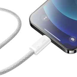 Cable Baseus Dynamic from Type-C to Lightning 20W 1.0m white CALD000002