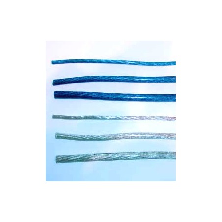 ZEALUM, ZP10BLU 10mm² maitinimo laidas stiprintuvui, mėlynas