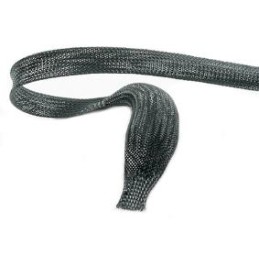 Pintas apsauginis kembrikas 3,0mm juoda , "Snake skin"