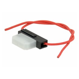 ATO/ATC saugiklio laikiklis su 1.5 mm² raudonu laidu