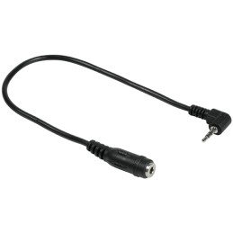 Perėjimas Jack 3.5 stereo female-2.5 stereo male su laidu