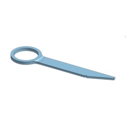 LaviLine, KEY21 magnetolos išėmimo raktas, Fiat BRAVO 2007-