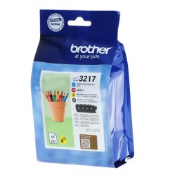 Kasetė tinkanti Brother LC3217VALDR CMYK multipack OEM