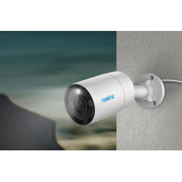 Reolink | Smart Ultra HD PoE Camera with Person/Vehicle Detection and Two-Way Audio | P340 | Bullet | 12 MP | 4mm/F1.6 | H.265