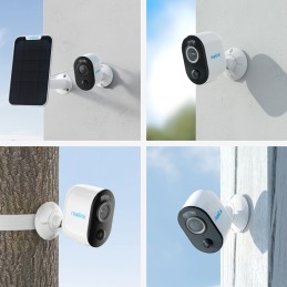 Reolink | Wi-Fi Security Camera with Motion Spotlight and Solar Panel | Argus Series B330 | Bullet | 4 MP | Fixed lens | IP65