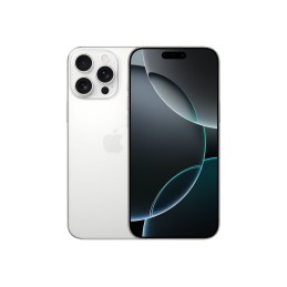 Apple iPhone 16 Pro | White Titanium | 6.3 " | Super Retina XDR display with ProMotion | 2622 x 1206 pixels | A18 Pro