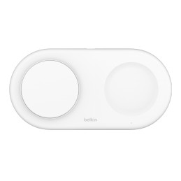 Belkin | BOOST CHARGE PRO 2in1 Qi2 15w Magnetic Charging Pad | WIZ021VFWH