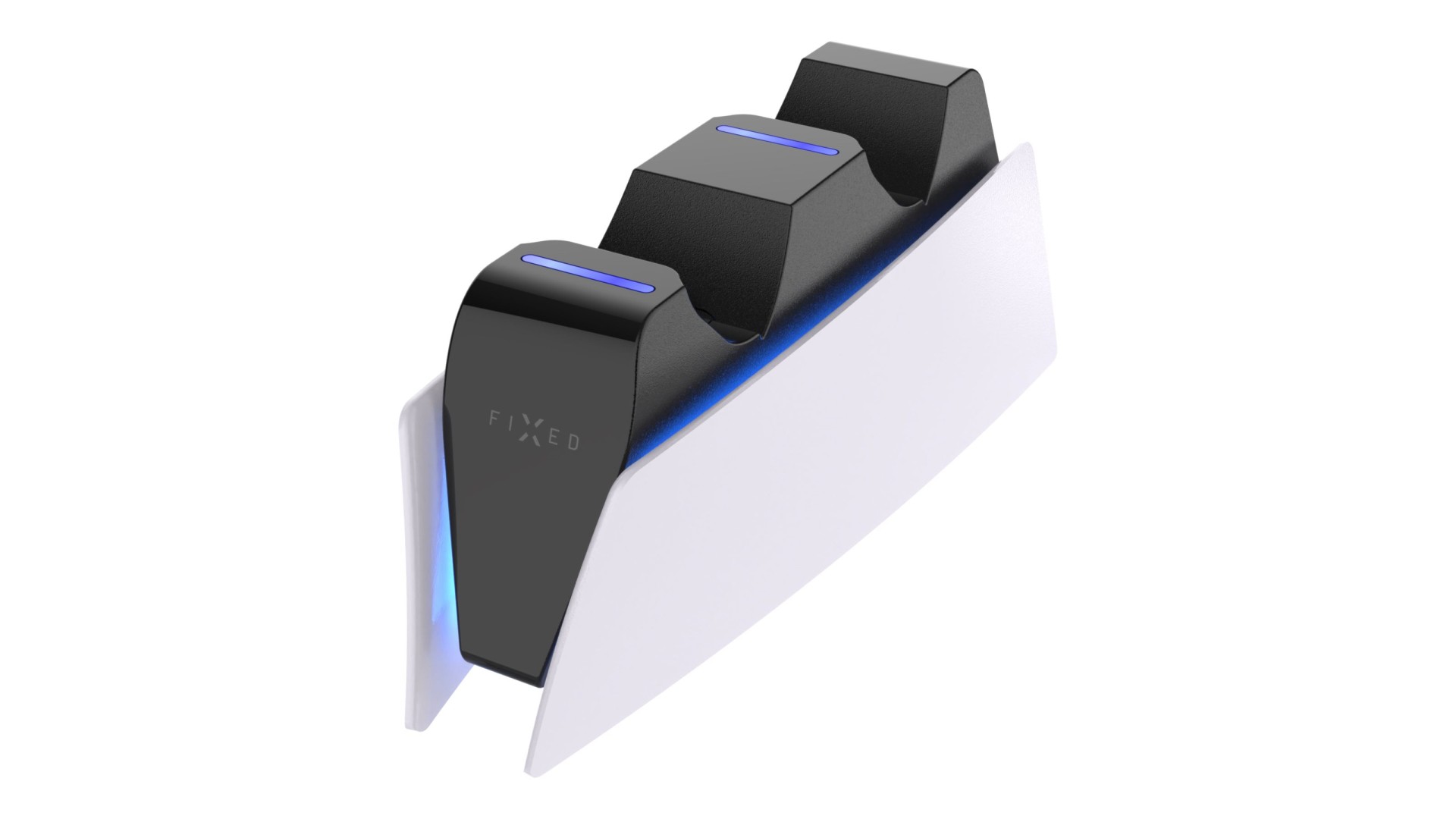 Fixed Dual Charger Stand for PS5 Wireless Controller | FIXPS5-DCC-BW Fixed Dual Charger Stand for PS5 Wireless Controller | FIXPS5-DCC-BW