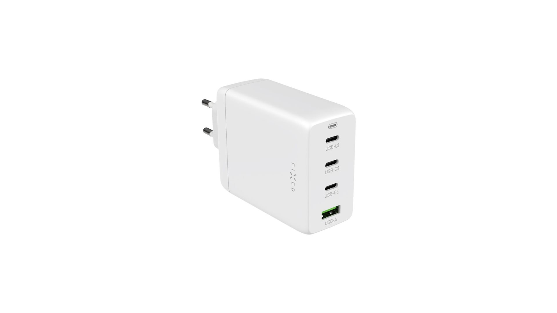 Fixed GaN 3xUSB-C/USB Travel Charger 100W | FIXCG100-3CU-WH Fixed GaN 3xUSB-C/USB Travel Charger 100W | FIXCG100-3CU-WH
