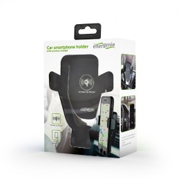 EnerGenie | EG-TA-CHAV-QI10-01 | Car smartphone holder with wireless charger | Built-in charger