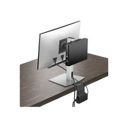 Dell | Desk Mount | Tilt, swivel, height adjustment, pivot | 19-27 " | Silver