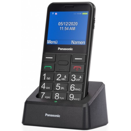 Panasonic | KX-TU155EXBN | Black | 2.4 " | TFT-LCD | microSD/microSDHC MB | Bluetooth | USB version micro USB