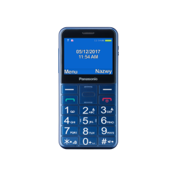 Panasonic | KX-TU155EXBN | Blue | 2.4 " | TFT-LCD | microSD/microSDHC MB | Bluetooth | USB version micro USB | Built-in camera