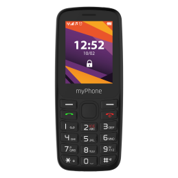 myPhone 6410 LTE | Black | 2.4 " | TFT | 64 MB | 128 MB | Dual SIM | Nano SIM | USB version Type-C | Built-in camera