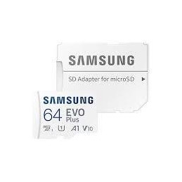 PREKĘ TURIME VIETOJE. MicroSD korta Samsung Evo Plus 64GB