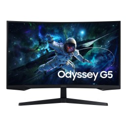 Samsung | Gaming Monitor | LS32CG552EUXEN | 32 " | VA | 16:9 | 165 Hz | 1 ms | 2560 x 1440 pixels | 300 cd/m² | Black
