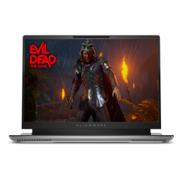 Dell Alienware x16 R2 | Silver | 16 " | QHD+ | 2560 x 1600 pixels | Intel Ultra 7 | 155H | 16 GB | LPDDR5X