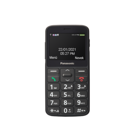 Panasonic | KX-TU160 | Easy Use Mobile Phone | Black | 2.4 " | TFT-LCD | Bluetooth | USB version USB-C | Built-in camera