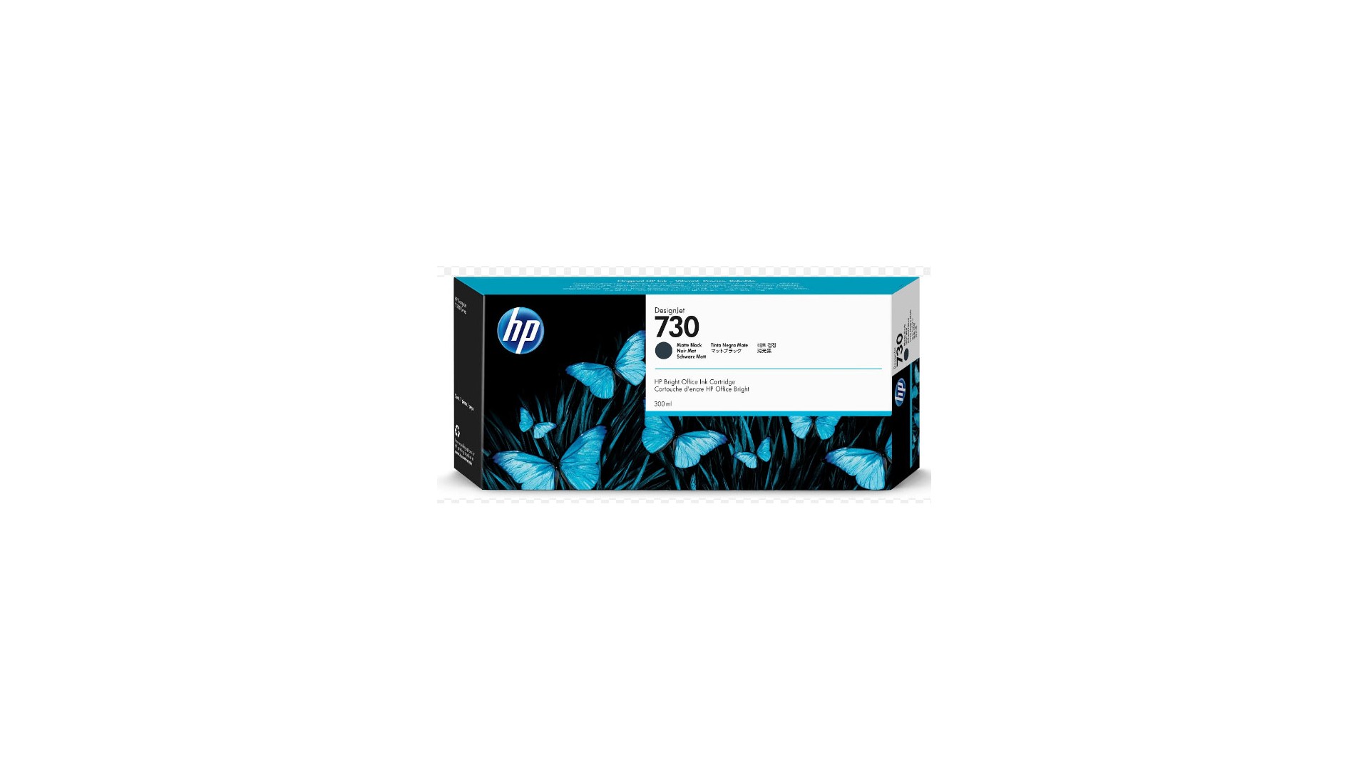 Rašalas tinkantis Cartridge HP No.730 (P2V71A) Mat BK 300ml OEM Rašalas tinkantis Cartridge HP No.730 (P2V71A) Mat BK 300ml OEM