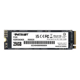 PATRIOT P320 256GB M.2 2280 PCIE SSD