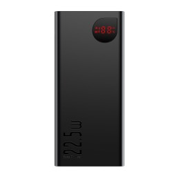 Išorinė baterija Power Bank Baseus Adaman 22.5W 20000mAh juoda PPAD070101