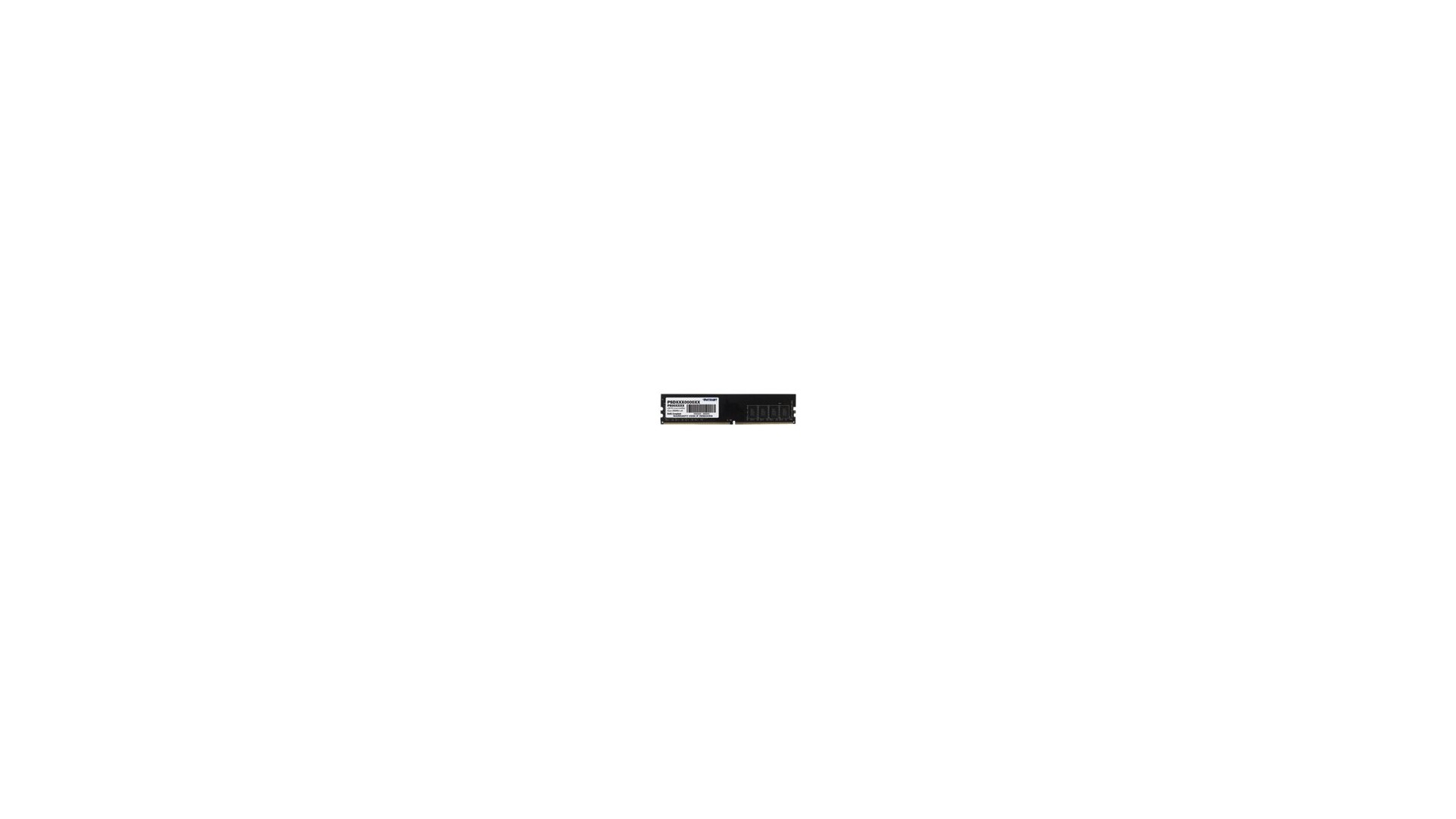 PATRIOT 8GB DDR4 UDIMM 3200MHz PATRIOT 8GB DDR4 UDIMM 3200MHz
