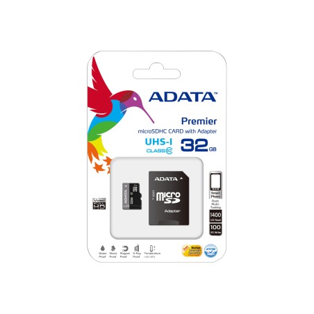 ADATA 32GB MicroSDHC UHS-I Class10 +ad