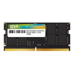Silicon Power SP016GBSVU480F02 | 16 GB | DDR5 | 4800 MHz | PC/server | Registered No | ECC Yes