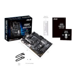 Asus | PRIME B450-PLUS | Processor family AMD | Processor socket AM4 | Memory slots 4