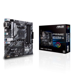 Asus | PRIME B550M-A | Processor family AMD | Processor socket AM4 | DDR4 | Memory slots 4