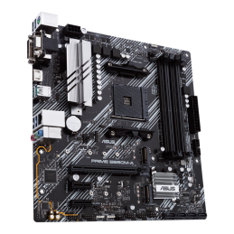 Asus | PRIME B550M-A | Processor family AMD | Processor socket AM4 | DDR4 | Memory slots 4