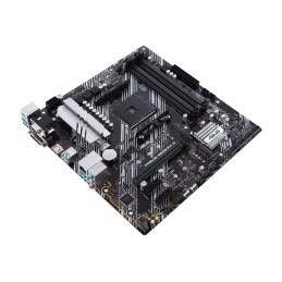Asus | PRIME B550M-A | Processor family AMD | Processor socket AM4 | DDR4 | Memory slots 4