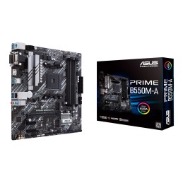 Asus | PRIME B550M-A | Processor family AMD | Processor socket AM4 | DDR4 | Memory slots 4