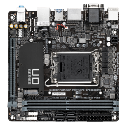 Gigabyte | H610I DDR4 1.0 M/B | Processor family Intel | Processor socket  LGA1700 | DDR4 DIMM | Memory slots 2