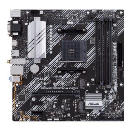 Asus | PRIME B550M-A WIFI II | Processor family AMD | Processor socket AM4 | DDR4 DIMM | Memory slots 4