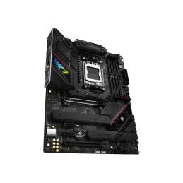 Asus | ROG STRIX B650E-F GAMING WIFI | Processor family AMD | Processor socket AM5 | DDR5 DIMM | Memory slots 4