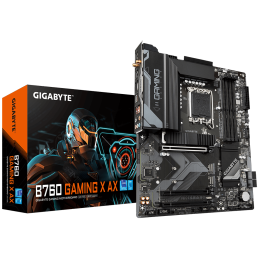 Gigabyte | B760 GAMING X AX 1.1 M/B | Processor family Intel | Processor socket  LGA1700 | DDR5 DIMM | Memory slots 4
