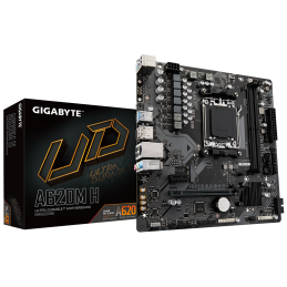 Gigabyte | A620M H 1.0 M/B | Processor family AMD | Processor socket AM5 | DDR5 DIMM | Memory slots 2