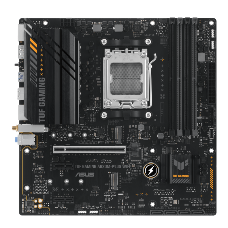 Asus | TUF GAMING A620M-PLUS WIFI | Processor family AMD | Processor socket AM5 | DDR5 DIMM | Memory slots 4
