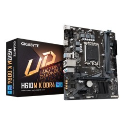 Gigabyte | H610M K DDR4 1.0 M/B | Processor family Intel | Processor socket  LGA1700 | DDR4 DIMM | Memory slots 2