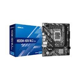 ASRock | H610M-HVS/M.2 R2.0 | Processor family Intel | Processor socket LGA1700 | DDR4 DIMM | Memory slots 2