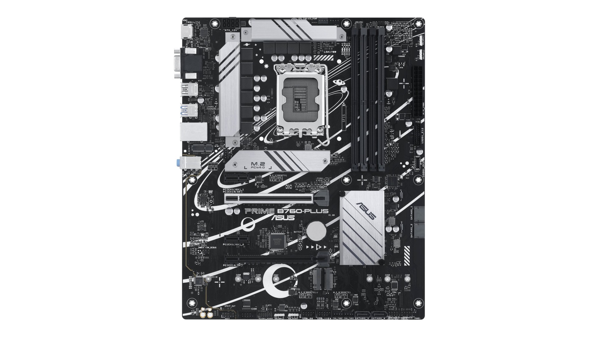 Asus | PRIME B760 PLUS | Processor family Intel | Processor socket LGA1700 | DDR5 | Number of SATA connectors 4 Asus | PRIME B760 PLUS | Processor family Intel | Processor socket LGA1700 | DDR5 | Number of SATA connectors 4