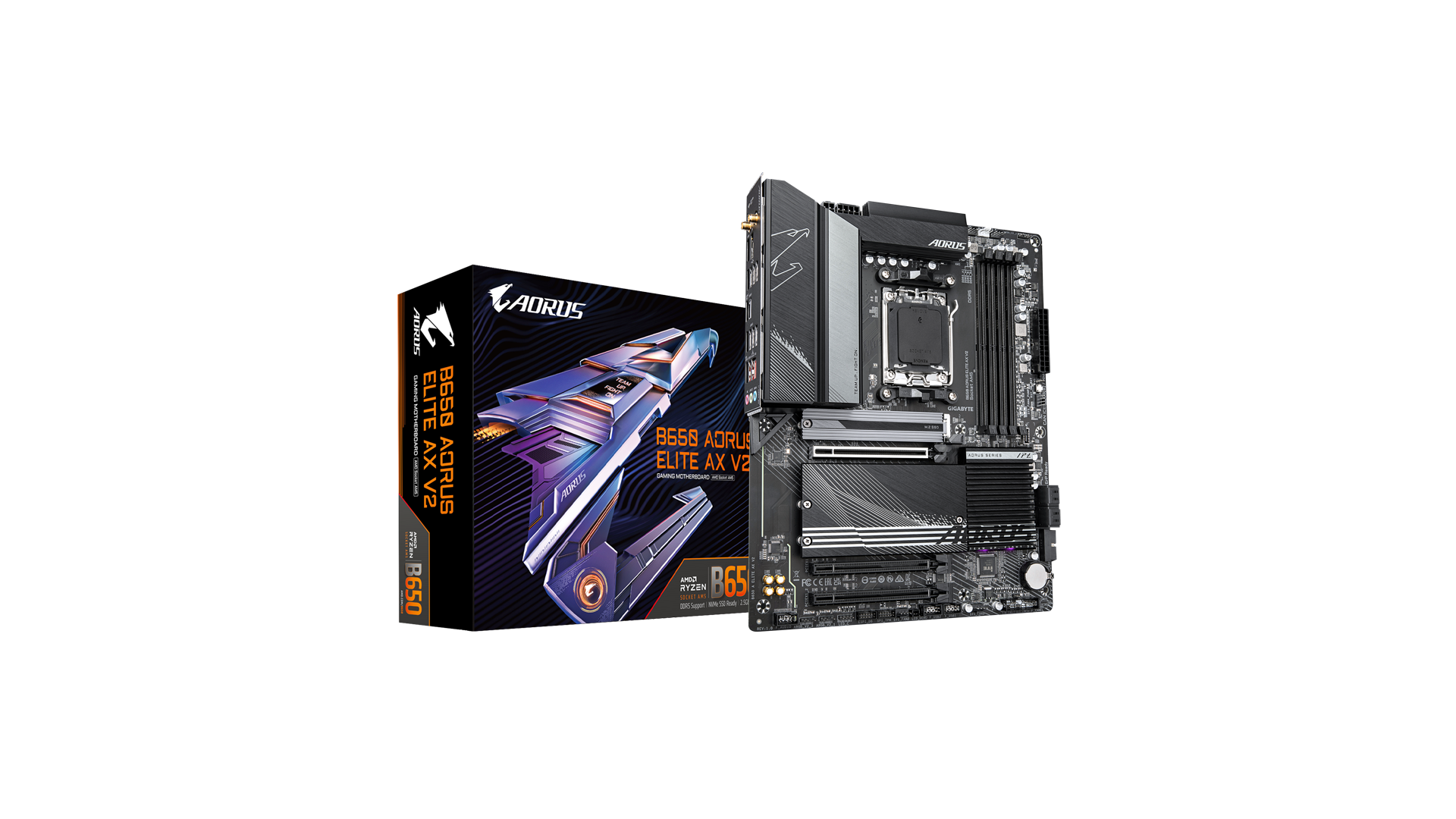 Gigabyte | B650 A ELITE AX V2 1.0 | Processor family AMD | Processor socket AM5 | DDR5 DIMM Gigabyte | B650 A ELITE AX V2 1.0 | Processor family AMD | Processor socket AM5 | DDR5 DIMM