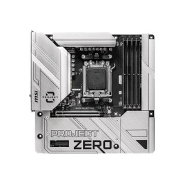 MSI | B650M PROJECT ZERO | Processor family AMD | Processor socket AM5 | DDR5 | Supported hard disk drive interfaces M.2, SATA