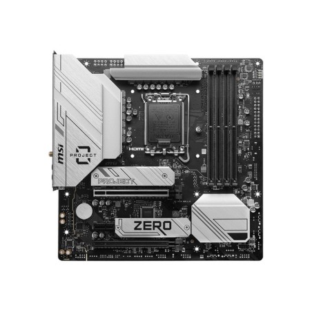 MSI B760M PROJECT ZERO | Processor family Intel | Processor socket LGA1700 | DDR5