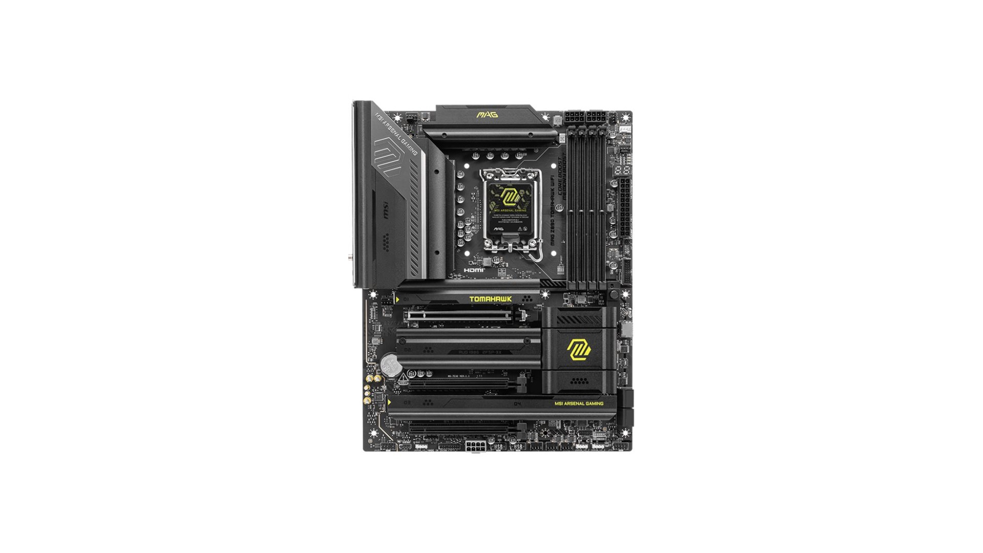 MSI MAG Z890 TOMAHAWK WIFI | Processor family Intel | Processor socket LGA1851 | DDR5 UDIMM MSI MAG Z890 TOMAHAWK WIFI | Processor family Intel | Processor socket LGA1851 | DDR5 UDIMM
